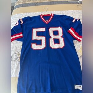 Vintage New York Giants Football Sports Jersey- Large- #58 Carl Banks